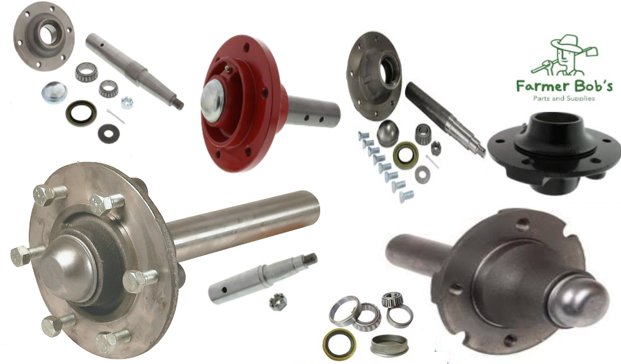 Hubs, Spindles, & Bearing Kits Tillage Parts Farmer Bob's